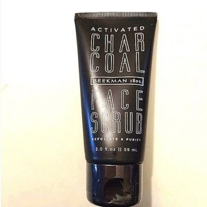 BEEKMAN 1802 ACTIVATED CHARCOAL FACE SCRUB- 2.0 FL. OZ.-NEW